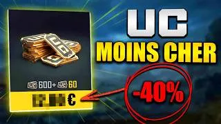 Miniature : Comment acheter des UC PUBG Mobile MOINS CHERS : la meilleure solution