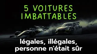 Miniature : 5 voitures imbattables — légales, illégales, personne n'était sûr