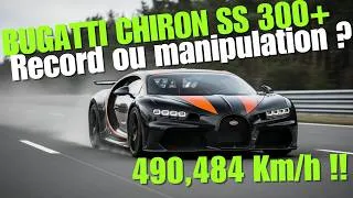 Miniature : La vérité derrière le record de vitesse de la Bugatti Chiron à 490 km/h