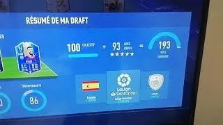 Miniature : 193 de note en draft Fifa 19 Xbox!!!!