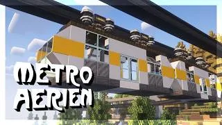 Miniature : J'ai construit un MÉTRO AÉRIEN avec Create en Minecraft Moddé