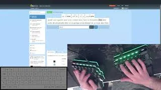 Miniature : [Fast Typing] 10FastFingers - Normal test (French) - 195 WPM