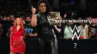Miniature : On RETRACE la carrière de Bayley. Bayley quitte la WWE ?
