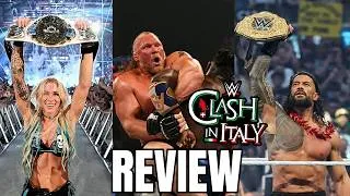 Miniature : WWE Clash in Italy Review : Tribal Combat !  #wwe