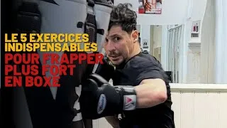 Miniature : Les 5 exercices indispensables pour frapper plus fort en boxe