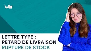 Miniature : Modèle de lettre pour s'excuser d'un retard de livraison (stock) I Lettre type Wuro entreprise