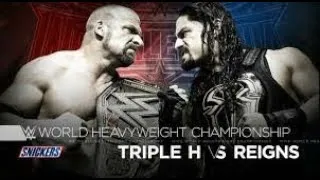 Miniature : Roman reigns VS triple H à wrestlemania 32 ( WWE VF)