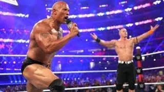 Miniature : John cena sauve the rock wrestlemania 32 (WWE VF)