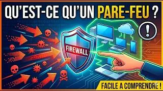 Miniature : C'est quoi un pare-feu (firewall) — Le gardien invisible de ton réseau expliqué simplement