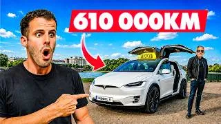 Miniature : Cet ancien TAXI a 610 000km au compteur de sa TESLA ! (c'est bluffant 😳)