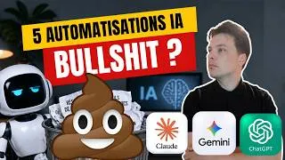 Miniature : 5 Automatisations IA BULLSHIT : NE FAITES PAS ÇA ! ❌