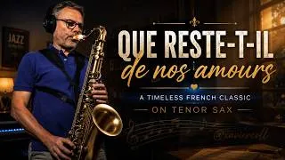 Miniature : Que Reste-t-il de Nos Amours? | Tenor Sax Cover | French Jazz Classic
