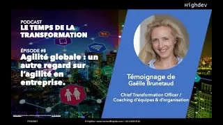 Miniature : Gaelle Brunetaud - Agilité globale : un autre regard sur l’agilité en entreprise. (made with Spreake