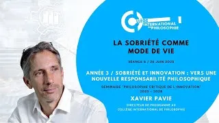 Miniature : La sobriété comme mode de vie. PCI. Année 3. Séance 6