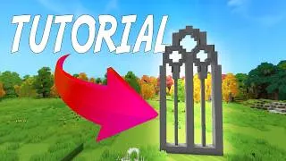 Miniature : How to build a cathedral arch in Hytale