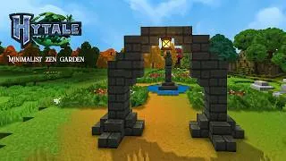 Miniature : How to build a minimalist zen garden in Hytale