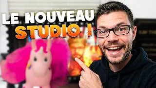 Miniature : Je Vous Dévoile mon NOUVEAU STUDIO