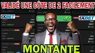 Miniature : “1XBET : Technique Secrète pour Valider une Cote de 2 en 5 Min (100% Fonctionnel)”