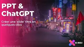 Miniature : ⭐Microsoft PowerPoint tutoriel - Créer une 'slide' titre en quelques clics avec ChatGPT⭐
