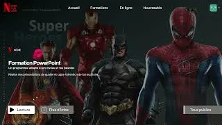 Miniature : ⭐PowerPoint - A la manière de Netflix⭐