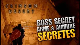 Miniature : CRIMSON DESERT | TUTO : DÉBLOQUER LE BOSS SECRET MARCHEUR TOMBAL & LE BÂTON DU SORCIER !