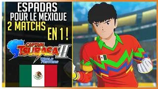 Miniature : 🎮Matchs du MEXIQUE et le QUINTUOR d'attaque - J'ai joué à ► Captain Tsubasa 2 WORLD FIGHTERS