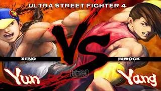 Miniature : ULTRA STREET FIGHTER 4: Bimock [Yang] vs Xeno [Yun]