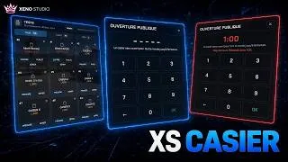 Miniature : XS Casier FiveM — Gestion de casiers RP ESX  ox