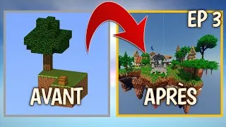 Miniature : SkyBlock S2 | Ep3 : NOTRE ILE DEVIENT BADASS !