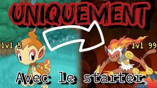 Miniature : Terminer Pokemon platine UNIQUEMENT avec le starter (possible ?)