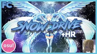 Miniature : osu! Omoi - Snow Drive(01.23) [pk's Insane] | HR FC | One of my best plays !!