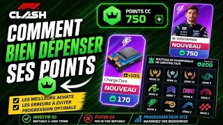 Miniature : F1 Clash 2026 - COMMENT DÉPENSER VOS POINT CC