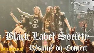 Miniature : Black Label Society - Résumé du concert (La Laiterie - 2026)