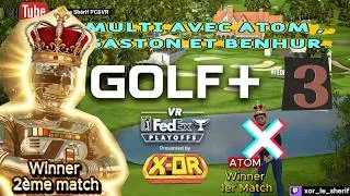 Miniature : 3ème Match Golf + Avec Atom/Gaston et Benhur