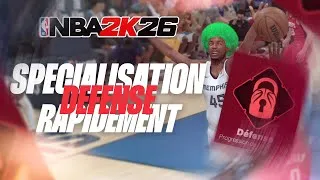 Miniature : Faire sa QUÊTE de SPÉCIALISATION DÉFENSE “RAPIDEMENT” sur NBA2K26 🔒
