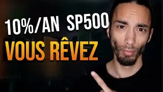Miniature : 10% par an avec un etf sp500 : le rêve qui va vous couter cher