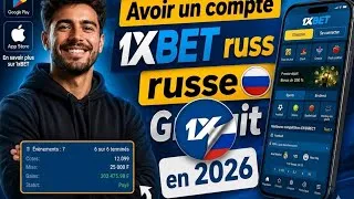 Miniature : Créez votre compte 1xBet Russie avant que cette méthode disparaisse #1xbetrusse⁠ #CompteRusse1xbet⁠