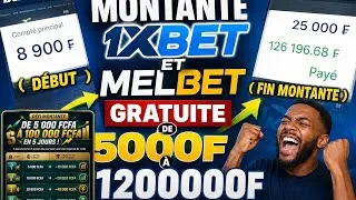 Miniature : #faille 1xbet: comment réussir une montante facilement grâce à cette astuce 1xbet en 2026#1xbet#