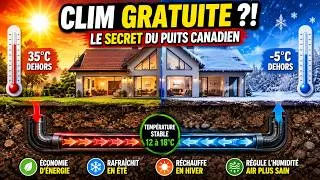 Miniature : Comment une Simple Canalisation Peut Chauffer et Rafraîchir Votre Maison?Le Secret du Puits Canadien
