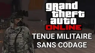 Miniature : *SANS CODAGE* AVOIR UNE TENUE MILITAIRE SUR GTA ONLINE