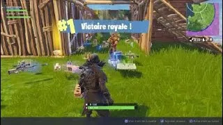 Miniature : Fortnite : New Skin "Raven" + Top 1 !
