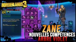 Miniature : Borderlands 3 : Nouvelles Compétences Zane - Build Arbre Violet !