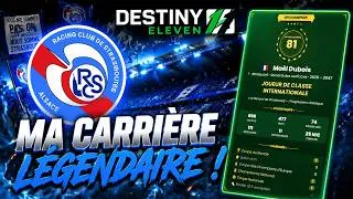 Miniature : J'AI CRÉÉ UNE CARRIÈRE LÉGENDAIRE AU RC STRASBOURG ! - DESTINY ELEVEN