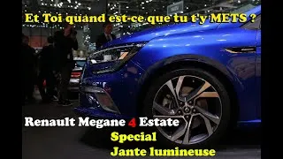 Miniature : réflexion lumineuse jante Renault Megane 4 Estate