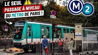 Miniature : 😱 Le seul passage à niveau du métro de Paris (RATP) !