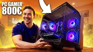 Miniature : 800€ pour Monter le MEILLEUR PC Gamer possible ! (avec des tests)