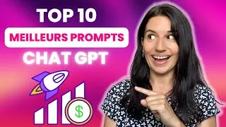 Miniature : Les 10 MEILLEURS PROMPTS pour ton marketing digital avec Chat GPT (tutoriel avancé et exemples)