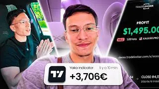 Miniature : Vlog trading : business class, Paris et lancement de mon indicateur
