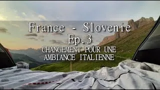 Miniature : 🚘 03. ROAD TRIP FRANCE - SLOVENIE  _  Arrivé en Italie ! _ Road trip en voiture aménagée.