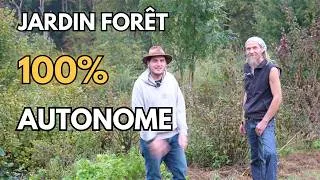 Miniature : Il est 100% AUTONOME grâce à son JARDIN FORÊT 🌳 (l'Oasis de Thibault)